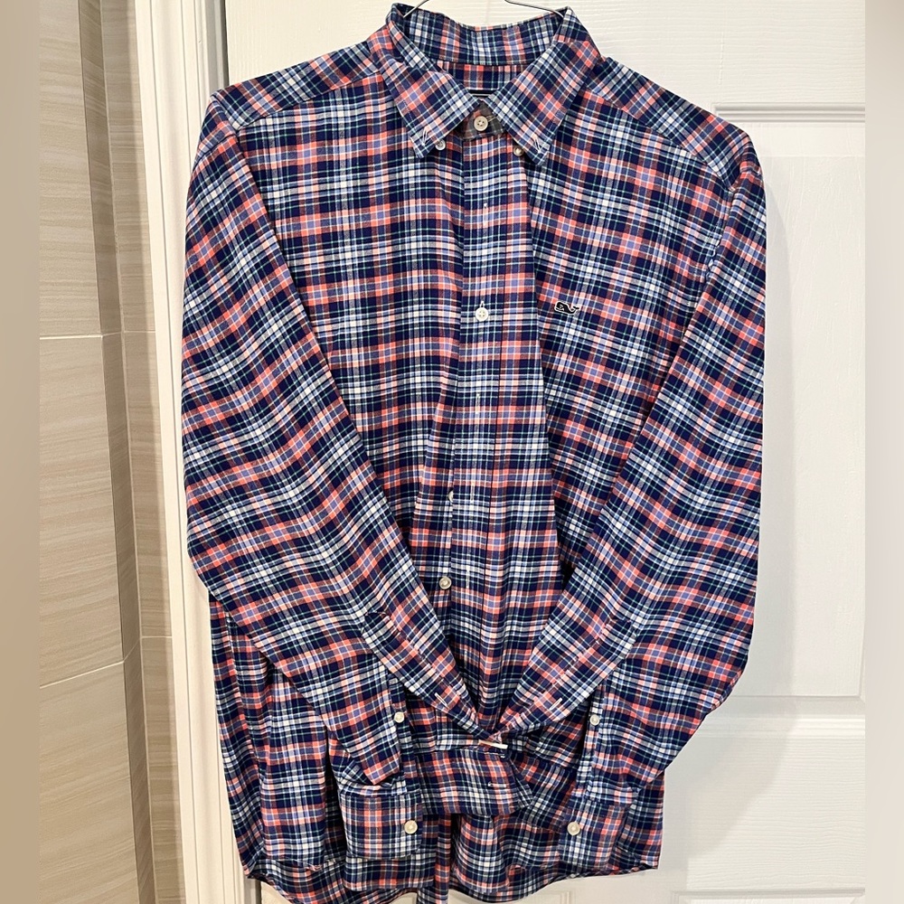 Vineyard Vines Plaid Flannel Button-down Shirt